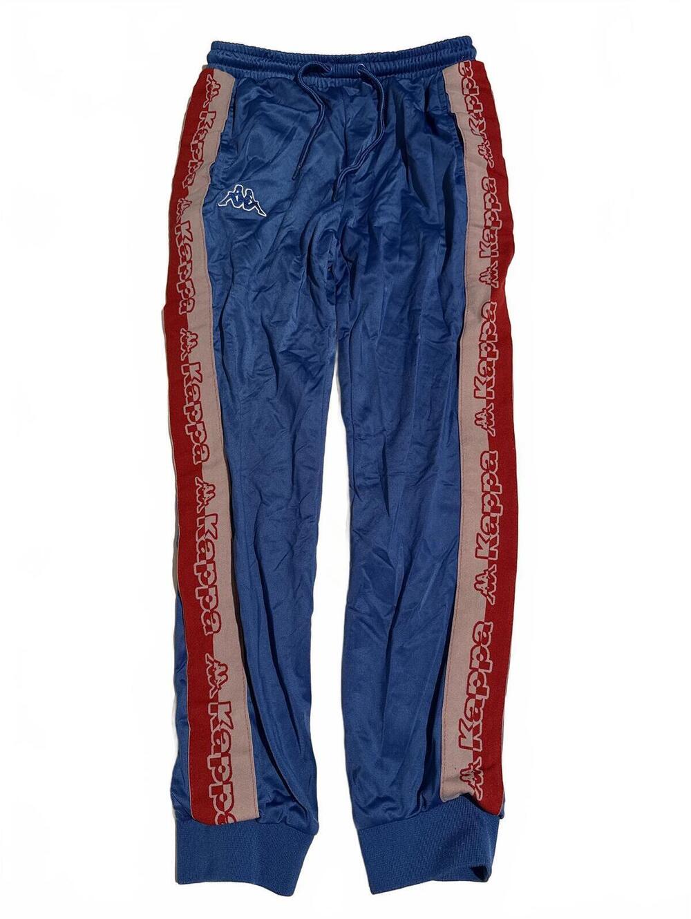 Kappa Blue Track Pants - Kids 12 Years
